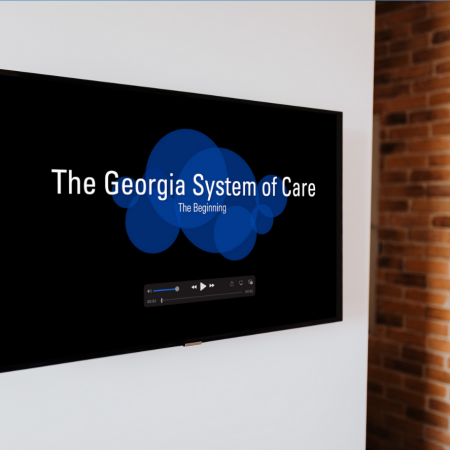 Video production: This is part one of a three-part video series on the Georgia System of Care. The interviews were filmed with a Canon SLR camera and the video was produced in Adobe Premiere.